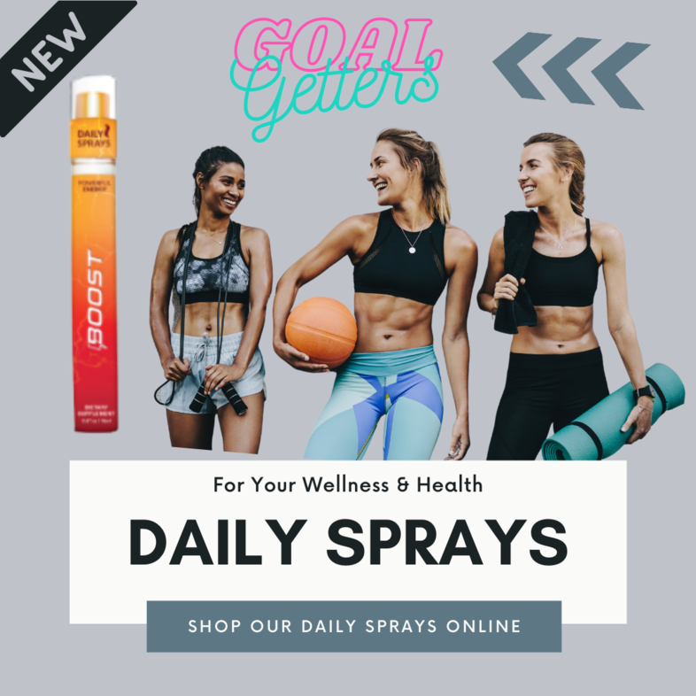 daily sprays for your wellness and health