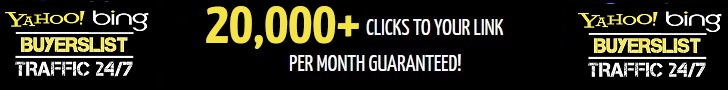 GOOGLE BuyersList Traffic247 - 20,000 BuyersList Clicks - Sales Guaranteed